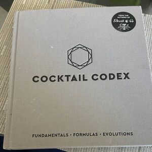 Cocktail Codex Hardcover Book - Gray